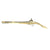 Original Greek or Balkan Brass Clad Miquelet Lock Rat Tail Pistol - circa 1820 Original Items
