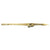 Original Greek or Balkan Brass Clad Miquelet Lock Rat Tail Pistol - circa 1820 Original Items