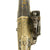Original Greek or Balkan Brass Clad Miquelet Lock Rat Tail Pistol - circa 1820 Original Items