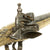 Original Greek or Balkan Brass Clad Miquelet Lock Rat Tail Pistol - circa 1820 Original Items