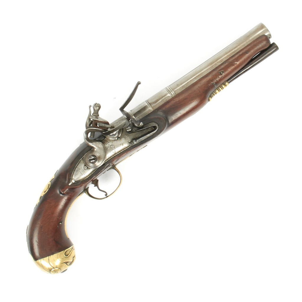 Original 18th Century British Queen Anne Cypher Flintlock Pistol by John Brooke - c.1702-1707 Original Items