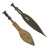 Original African Set of Two War Swords from the Upper Congo Region Anglo-Ashanti War - c.1870 Original Items