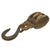 Original Naval Block & Tackle Pulley with Brass Wheels & Iron Hook Supposedly from CSS ALABAMA - Circa 1860 Original Items
