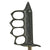 Original U.S. WWII Stelzig Saddlery Co Pattern Knuckle Duster Fighting Knife As Seen in Book “Knuckle Knives of the Second World War” Page 299 - Signed By Author Original Items