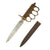 Original U.S. WWI Model 1918 Mark I Trench Knife by AU LION with Steel Scabbard Original Items
