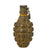 Original U.S. WWII MkII Green Overpainted Yellow Early War High Explosive Pineapple Grenade - Inert Original Items