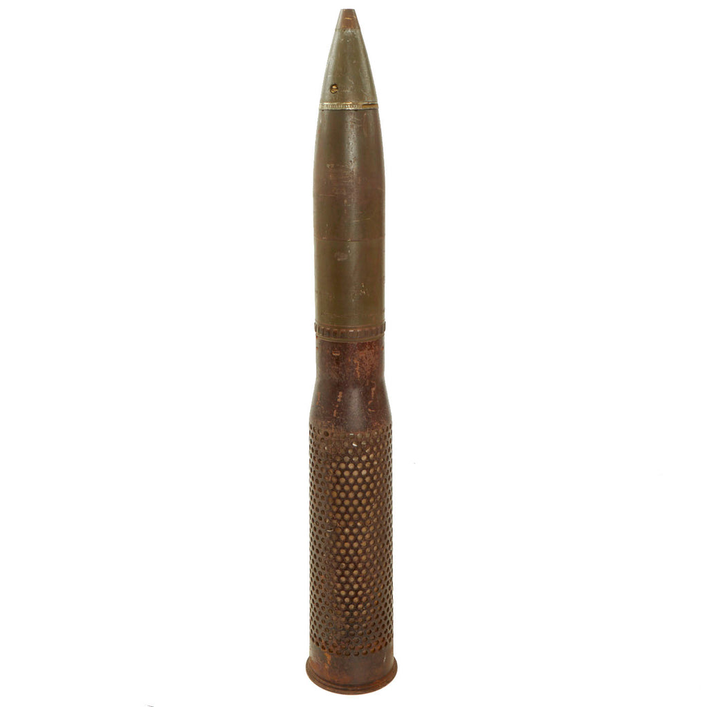 Original U.S. Korean War INERT 75mm Dummy Round For The M20 Recoilless Rifle Dated 1951 Original Items