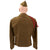 Original U.S. WWII D-Day 507th Parachute Infantry Regiment PIR Named Ike Jacket with Garrison Cap, Awards and Research - D-Day Veteran Original Items