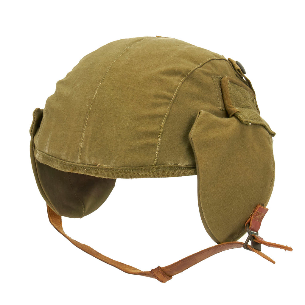 Original U.S. WWII USAAF Bomber Crew M4A2 Flak Helmet - Unissued Original Items
