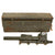 Original British WWII SBML 2-Inch Mortar MKII Set with Transit Chest, Sight, Inert Bomb, Ammunition Chests, Gunner’s Valise, and More! Original Items