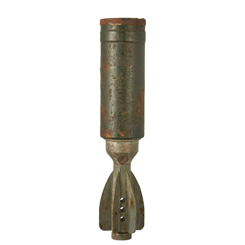 Original Rare British Ordnance SBML Two-Inch Mortar Illumination Parachute Round - INERT - Dated September 1942 Original Items