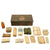Original German WWII Verbandkasten Medic First Aid Set in Green Steel Chest with Dated Contents Original Items