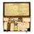 Original German WWII Verbandkasten Medic First Aid Set in Gelbbraun Steel Chest with Dated Contents Original Items