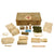 Original German WWII Verbandkasten Medic First Aid Set in Gelbbraun Steel Chest with Dated Contents Original Items