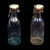 Original German WWII Luftwaffe Marked Clear Glass Beer or Wine Bottle Lot of 2 - Marked Property of Luftwaffe Original Items