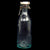 Original German WWII Luftwaffe Marked Clear Glass Beer or Wine Bottle Lot of 2 - Marked Property of Luftwaffe Original Items