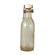 Original German WWII Luftwaffe Marked Clear Glass Beer or Wine Bottle - Marked Property of Luftwaffe Original Items