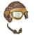 Original German WWII Luftwaffe LKpN101 Netzkopfhaube Summer Flying Helmet with MINT Unissued Flight Goggles In Box Original Items