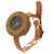 Original U.S. WWII Paratrooper Wrist Compass by Superior Magneto Corporation with Leather Wristband Original Items