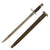 Original Rare U.S. WWI M1917 Enfield Rifle & Trench Gun Bayonet by Winchester with Scabbard - dated 1917 Original Items