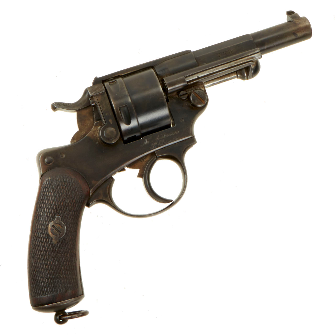 Original French MAS Modèle 1873 11mm Revolver Dated 1884 - Serial
