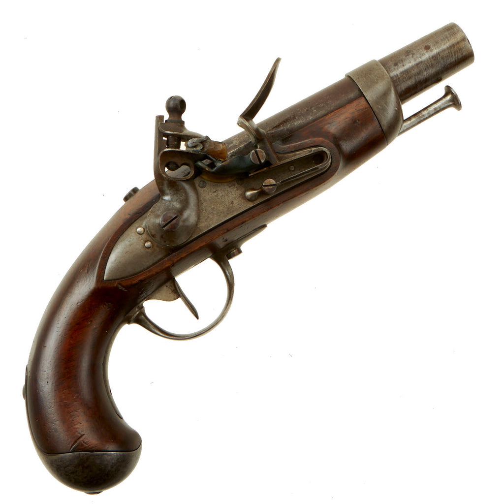 Original Excellent French Revolution Era Iron Mounted Gendarme Flintlock Pistol circa 1780 Original Items