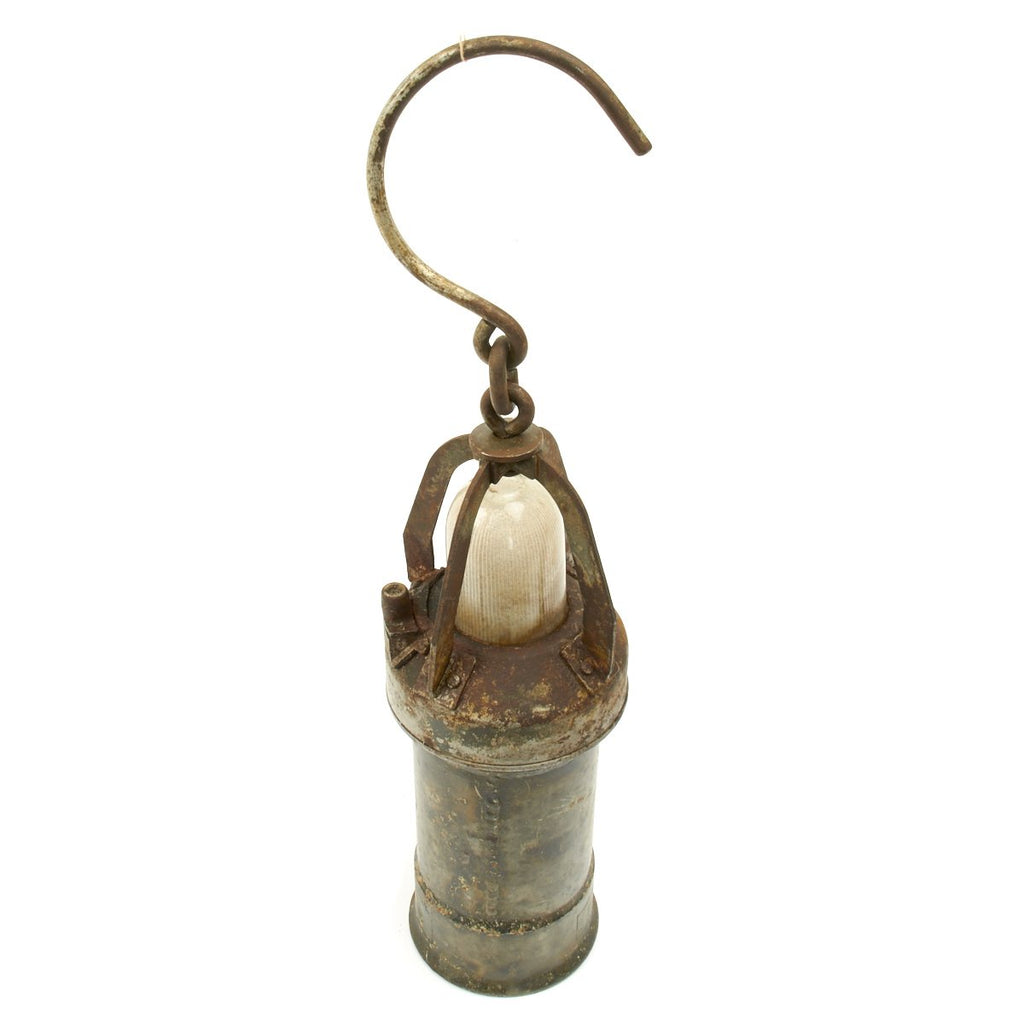 Original German WWII Luftwaffe Panzerhandlampe FL56211 - Panzer Lamp Original Items