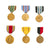 Original U.S. WWII D-Day Omaha Beach Silver Star Recipient Named Grouping Original Items
