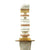 Original U.S. WWII Theater Made Bowie Blade Fighting Knife with Original Sheath Original Items