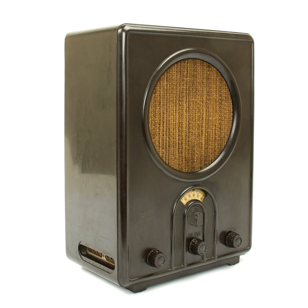 Original German WWII Braun Volksempfänger VE301W Radio Original Items