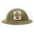 Original U.S. WWI M1917 Refurbished Doughboy Helmet of the 304th Patton Tank Brigade Original Items