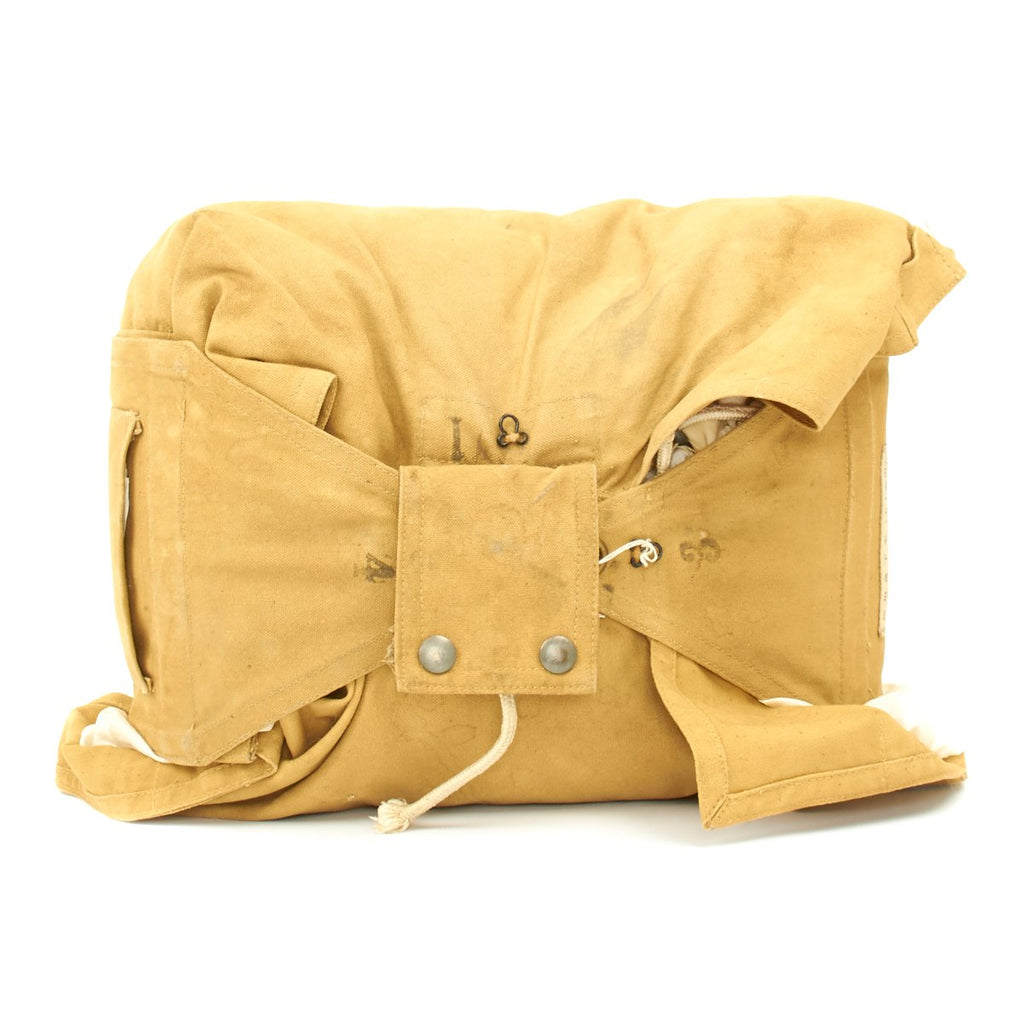 Original Japanese WWII Marine Paratrooper Cargo Parachute - Dated 1944 Original Items