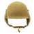 Original U.S. WWII USAAF Bomber Crew M3 Steel FLAK Helmet - Complete Original Items