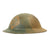 Original U.S. WWI M1917 Refurbished Doughboy Helmet of the 26th Infantry Yankee Division Original Items