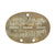 Original German WWII SS Identity Dog Tag Disc - 15th Waffen Grenadier Division of the SS (1st Latvian) Original Items