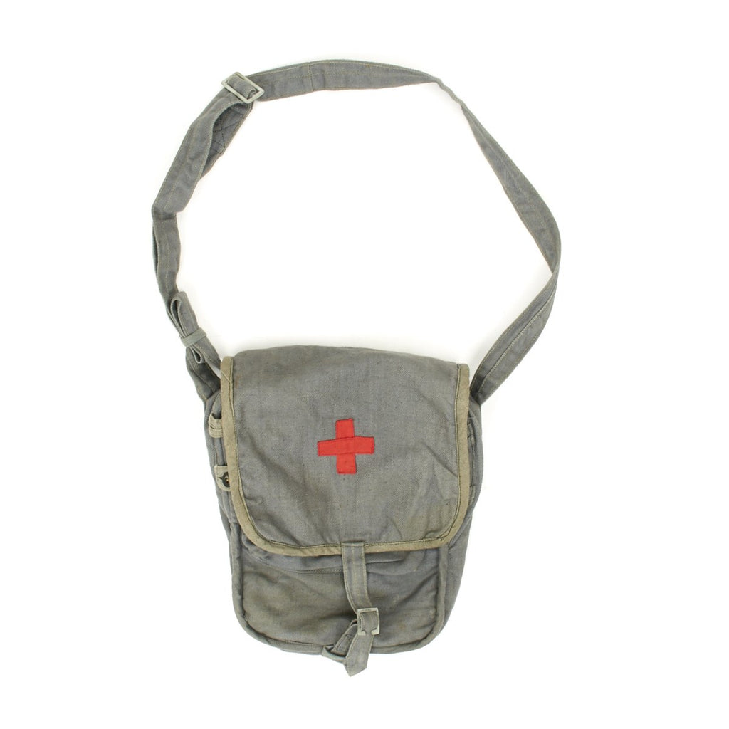Original Russian WWII Soviet Medic Shoulder Bag with Strap Original Items