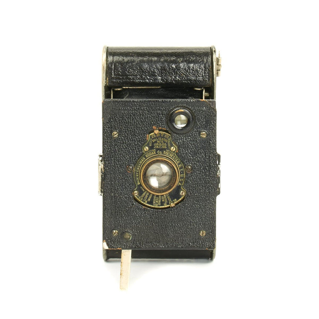 Original U.S. WWI 30th Division 1915 Vest Pocket Autographic Kodak Camera - Named Locations Original Items