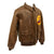 Original U.S. WWII B-17 Flying Fortress 535th Bomb Squadron A-2 Flight Jacket Original Items