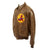 Original U.S. WWII B-17 Flying Fortress 535th Bomb Squadron A-2 Flight Jacket Original Items