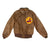 Original U.S. WWII B-17 Flying Fortress 535th Bomb Squadron A-2 Flight Jacket Original Items