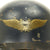 Original German WWII Square Dip M1934 Luftschutz Air Defense Helmet Original Items