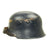 Original German WWII Square Dip M1934 Luftschutz Air Defense Helmet Original Items