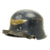 Original German WWII Square Dip M1934 Luftschutz Air Defense Helmet Original Items