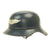 Original German WWII M38 Luftschutz Air Defense Gladiator Helmet - NSDAP Marked Original Items