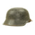 Original German WWII Army Heer M42 Single Decal Helmet - NS64 Original Items