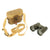 Original Japanese WWII Officer Binoculars in Tropical Case - USGI Named Bring Back Original Items