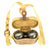 Original Japanese WWII Officer Binoculars in Tropical Case - USGI Named Bring Back Original Items
