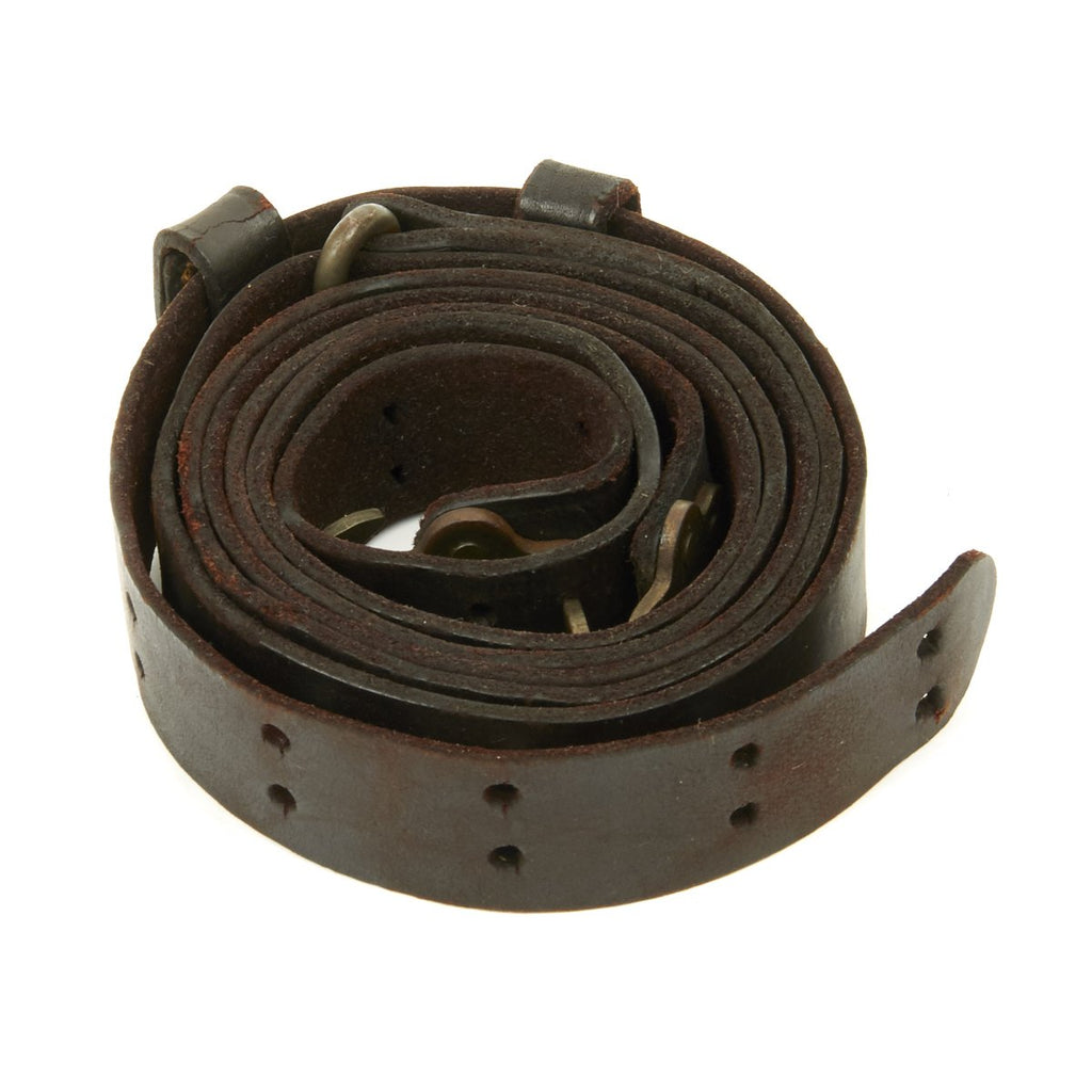 Original U.S. WWII M1907 Pattern Leather Sling by BOYT Original Items