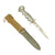 Original U.S. WWII E.W. Stone Skull Style M3 Imperial Fighting Knife with M8 Scabbard Original Items