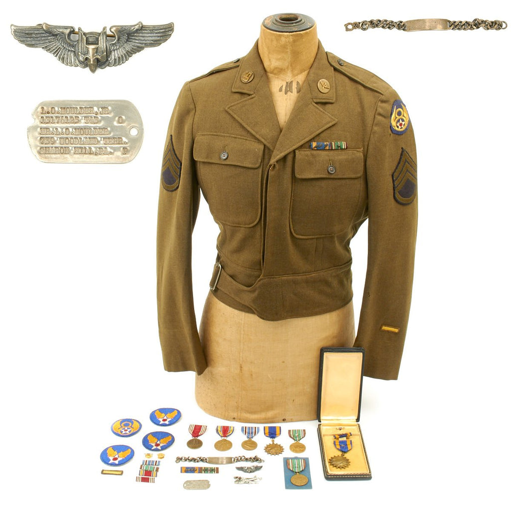 Original U.S. WWII Named B-17 Ball Turret Gunner Grouping Original Items